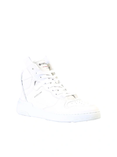 Shop Givenchy Wing Sneakers In White