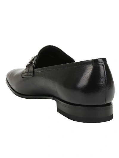 Shop Prada Loafers In Nero