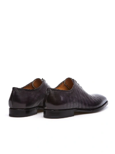 Shop Fabi Three-hole Lace-ups In Antracite