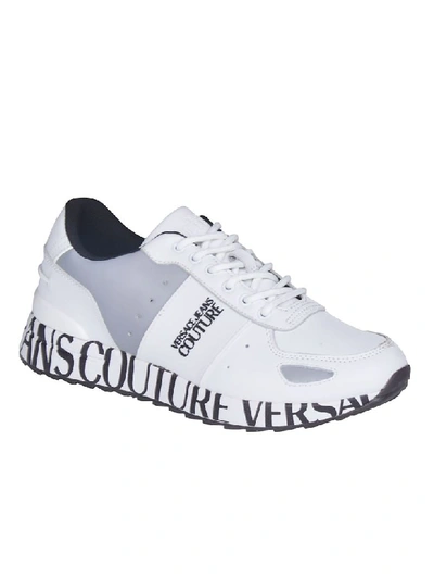 Shop Versace Jeans Couture Logo Sneakers