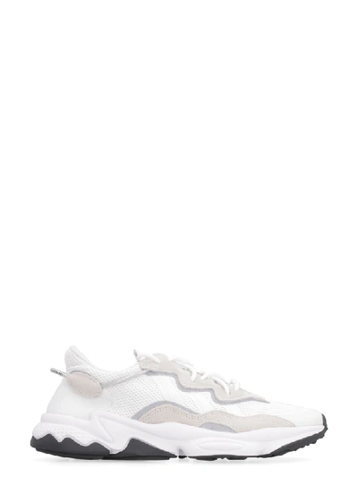 Shop Adidas Originals Ozweego Mesh Sneakers In White