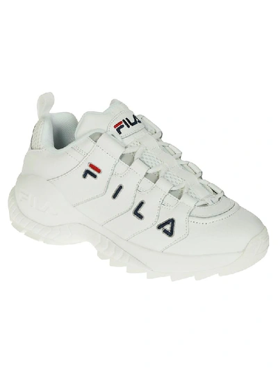Shop Fila Countdown Low Sneakers In Bianco