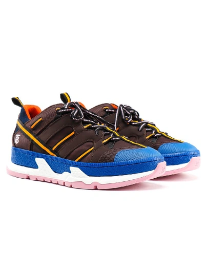 Shop Burberry Rs5 Sneaker In Coffee/blue