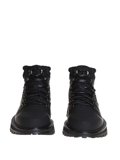 Shop Dolce & Gabbana Leather Boot In Black Color