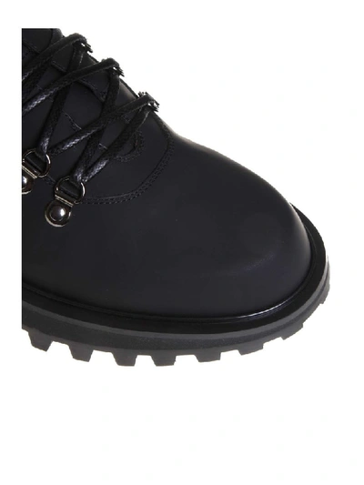 Shop Dolce & Gabbana Leather Boot In Black Color