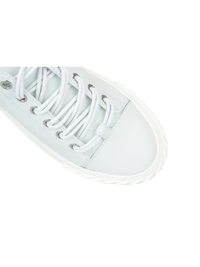 Shop Giuseppe Zanotti Blabber Sneakers In White
