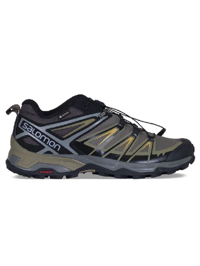 Salomon X Ultra 3 Gtx - Castor Gray/beluga/green Sulphur In Nero/verde |  ModeSens