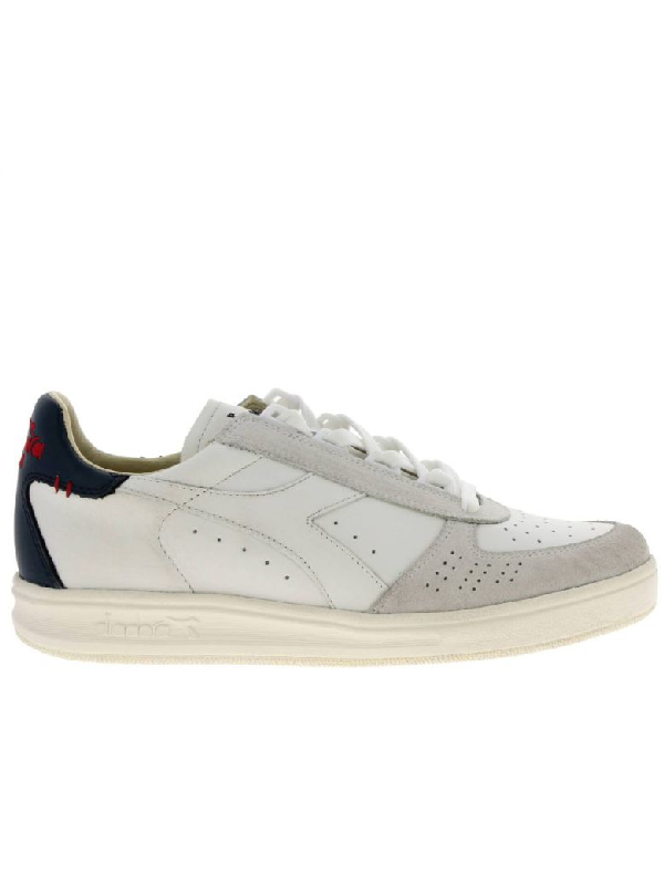 Diadora Heritage In Blue Modesens