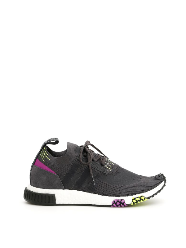 nmd racer primeknit grey