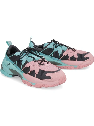 Shop Puma Lqdcell Omega Manga Cult Sneakers In Pink