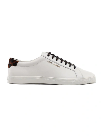Shop Saint Laurent Andy Low Top Sneaker In White