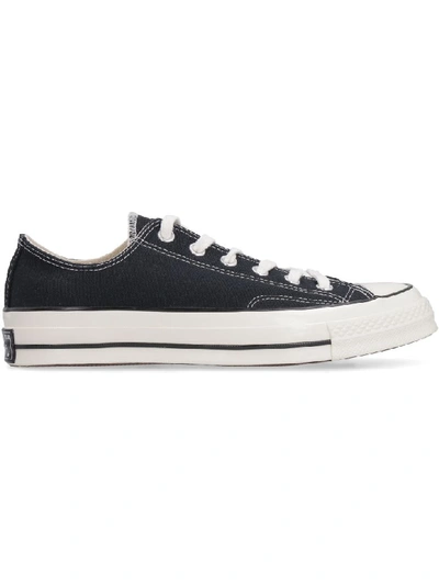 Shop Converse Canvas Low-top Sneakers In Black