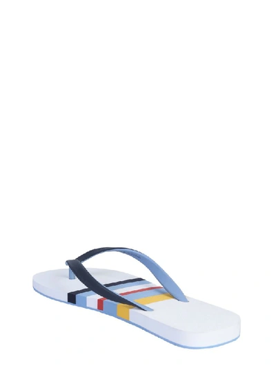 Shop Orlebar Brown Haston Flip Sandal In Multicolor
