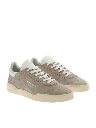 Shop Ghoud Venice Sneakers Suede Lob 01 In Gray