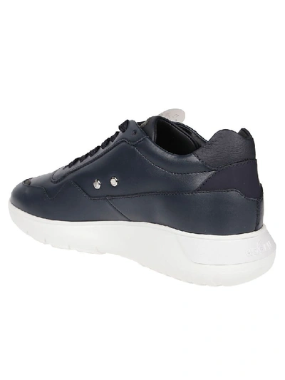 Shop Hogan Interactive3 Sneaker In W Blu/blu Denim Scuro/nero