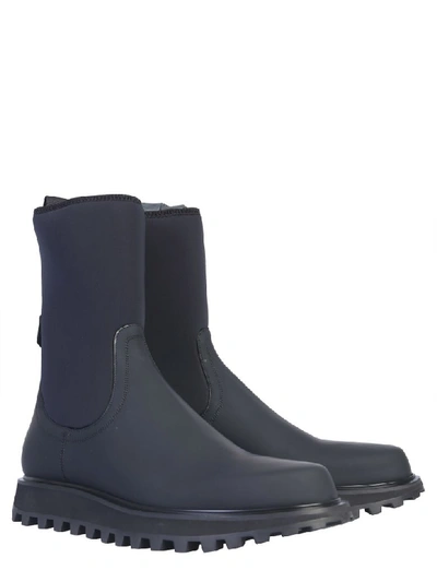 Shop Dolce & Gabbana Vulcanized Boot In Nero