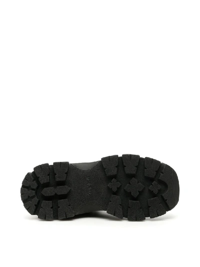 Shop Prada Lace-up Boots In Nero (black)