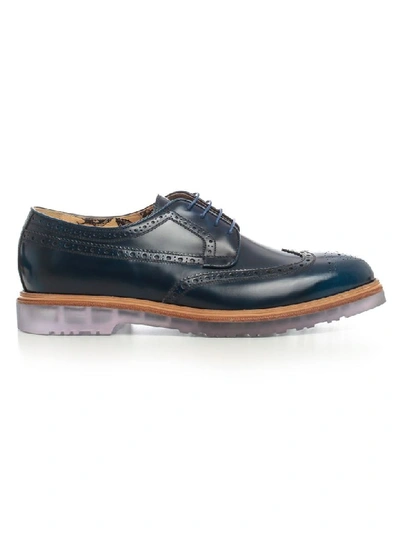 Shop Paul Smith Lace Up Shoes In Turquoise
