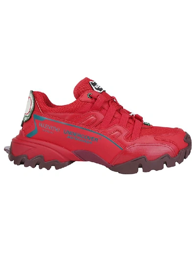 Shop Valentino Sneakers In Rouge Pure