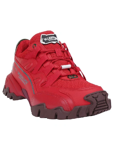 Shop Valentino Sneakers In Rouge Pure