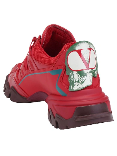 Shop Valentino Sneakers In Rouge Pure