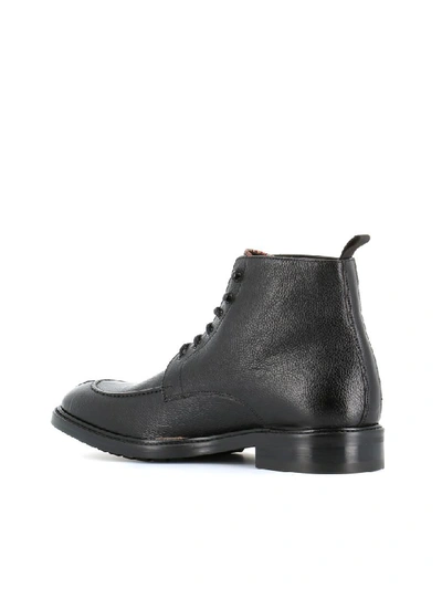 Shop Paul Smith Lace-up Boots In Black