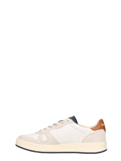 Shop Lotto Leggenda Signature Sneakers In White Suede And Leather