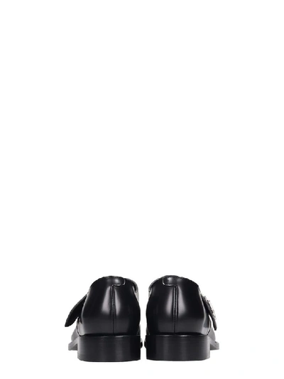 Shop Balenciaga Lace Up Shoes In Black Leather