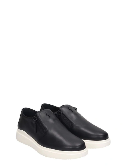 Shop Giuseppe Zanotti Dawson Sneakers In Black Leather