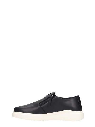 Shop Giuseppe Zanotti Dawson Sneakers In Black Leather