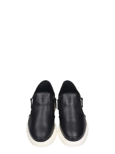 Shop Giuseppe Zanotti Dawson Sneakers In Black Leather