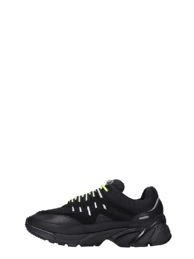 Shop Axel Arigato Demo Runner Sneakers In Black Tech/synthetic