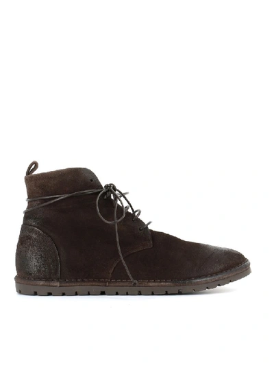 Shop Marsèll Lace-up Boots Mmg007 In Brown