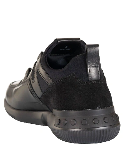 Shop Tod's Active Sport Light Sneakers In Black