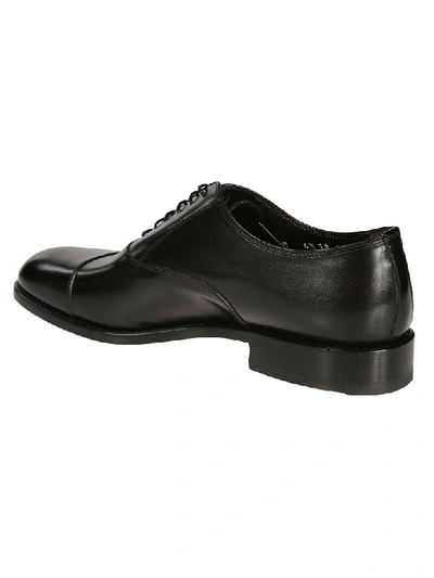 Shop Moreschi New York Derby Shoes In Black