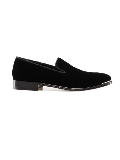 Shop Alexander Mcqueen Slippers In Blk/silver