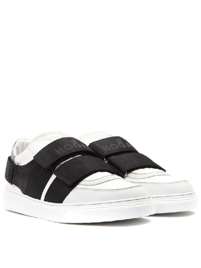 Shop Hogan H365 White Leather Sneaker