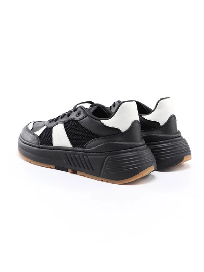 Shop Bottega Veneta Sneaker Speedster In Black/white