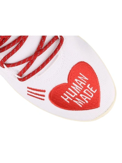 Shop Adidas Originals By Pharrell Williams Adidas By Pharrell Williams Tennis Hu Human Made Sneakers In White