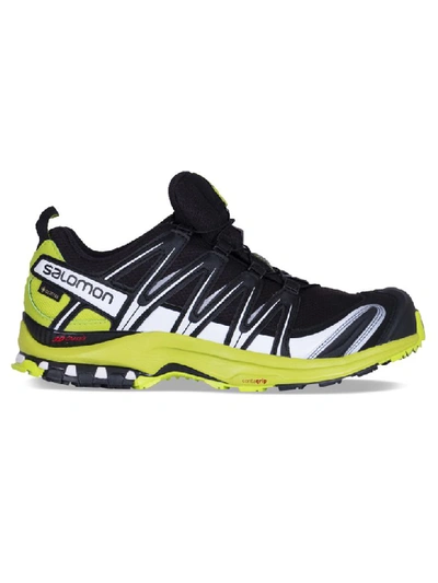 Shop Salomon Xa Pro 3d Gtx - Black/lime Green/white In Nero/giallo