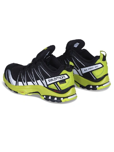 Shop Salomon Xa Pro 3d Gtx - Black/lime Green/white In Nero/giallo