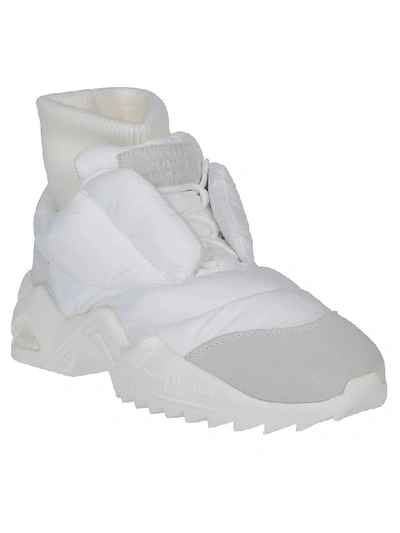 Shop Maison Margiela Slip-on Style Sneakers In White