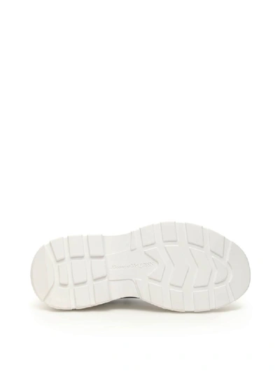 Alexander Mcqueen Alexander Mc Queen Black/white Tread Slick Shoes In Black Whi Black (black)