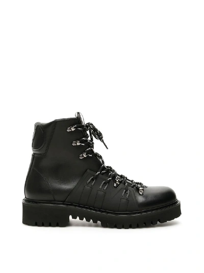 Shop Valentino Climber Boots In Black