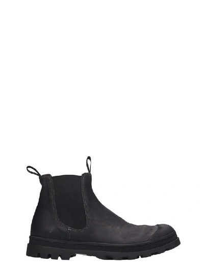Shop Officine Creative Kasbek High Heels Ankle Boots In Black Leather