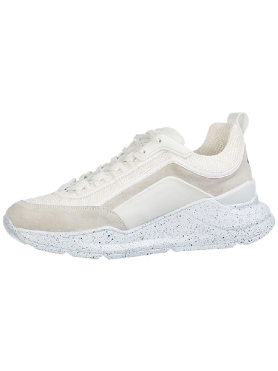 Shop Msgm Z Running Sneakers In Bianco