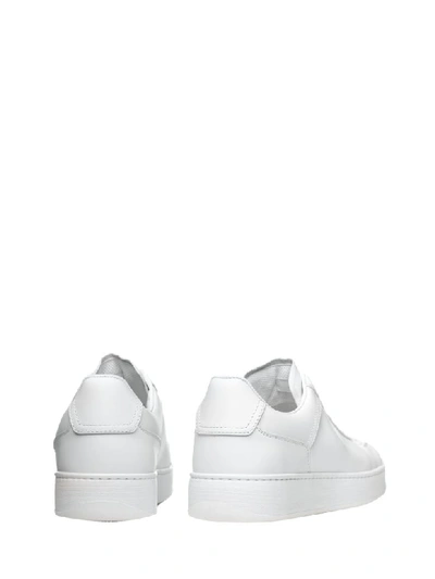 Shop Bottega Veneta Sneakers In Optic White