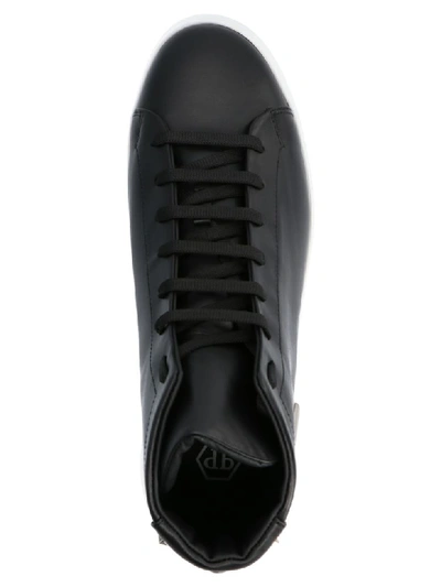 Shop Philipp Plein Statement Shoes In Black