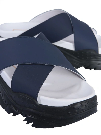 Shop N°21 Billy Sandals In Blu