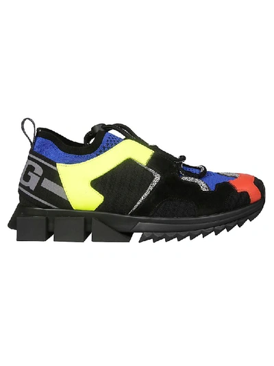Shop Dolce & Gabbana Trekking Sneakers In Multicolor